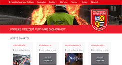 Desktop Screenshot of fw-kirchheim.de